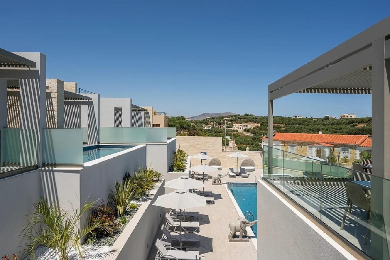 Blue Elephant Boutique Hotel & Spa - Adults Only Almirida Exteriör bild